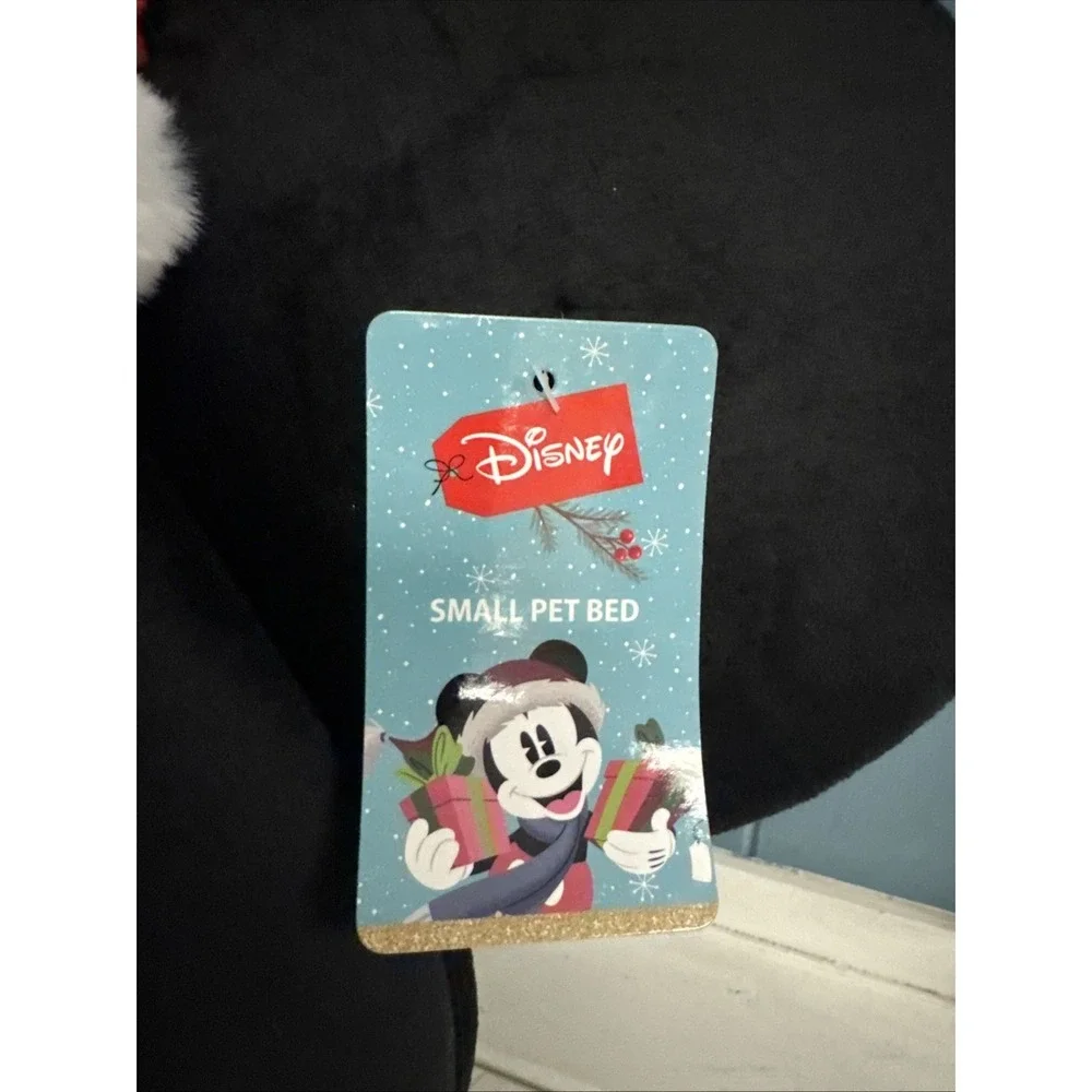 Disney Mickey Mouse Dome Kitten Puppy Cat Dog Plush Small Pet Bed Super Soft NWT